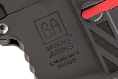 SA M4 PDW Carbine M-LOK (RRA SA-E39 EDGE(TM)) - Black/Red - obrazek 6