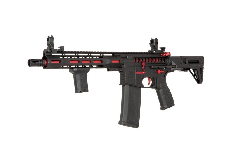 SA M4 PDW Carbine M-LOK (RRA SA-E39 EDGE(TM)) - Black/Red SPARMS086 asgbox.pl SA M4 PDW Carbine M-LOK (RRA SA-E39 EDGE(TM)) - Black/Red - obrazek 12