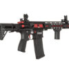 SA M4 PDW Carbine M-LOK (RRA SA-E39 EDGE(TM)) - Black/Red SPARMS086 asgbox.pl