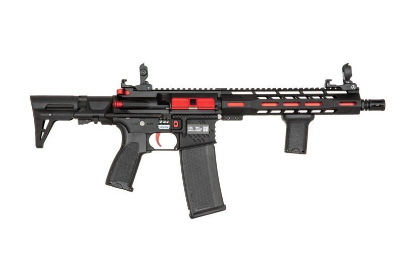 SA M4 PDW Carbine M-LOK (RRA SA-E39 EDGE(TM)) - Black/Red SPARMS086 asgbox.pl SA M4 PDW Carbine M-LOK (RRA SA-E39 EDGE(TM)) - Black/Red - obrazek 15