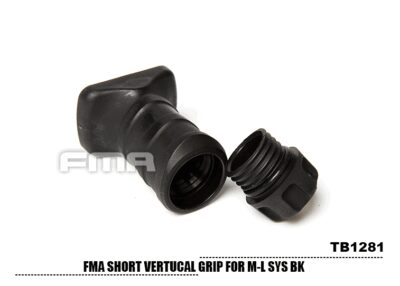 FMA Short Vertical STUBBY Grip for M-LOK - Black - obrazek 8
