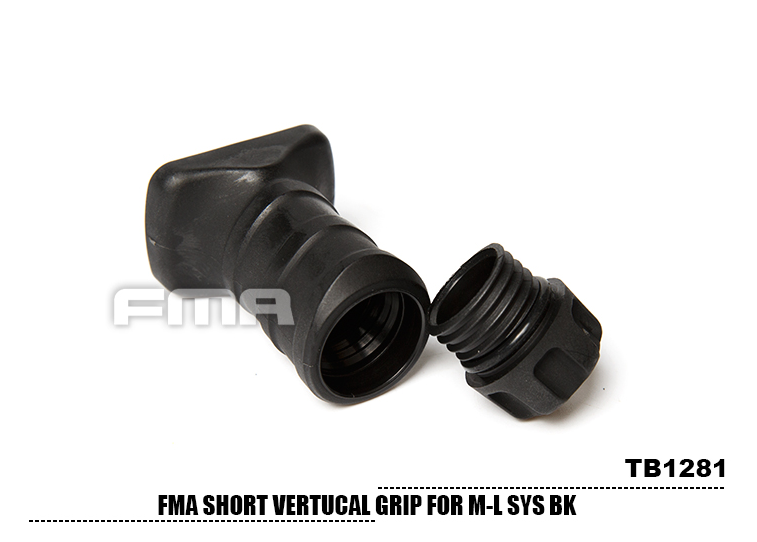 FMA Short Vertical STUBBY Grip for M-LOK - Black OD-A-TB1281-BK asgbox.pl FMA Short Vertical STUBBY Grip for M-LOK - Black - obrazek 8