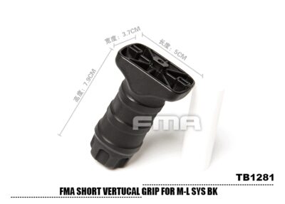 FMA Short Vertical STUBBY Grip for M-LOK - Black - obrazek 9
