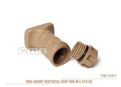 FMA Short Vertical STUBBY Grip for M-LOK - Tan - obrazek 6