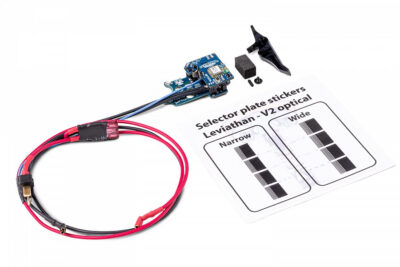 JeffTron LEVIATHAN V2 Optical (rear wired)  plus  CNC SPEED Trigger - Black - obrazek 6