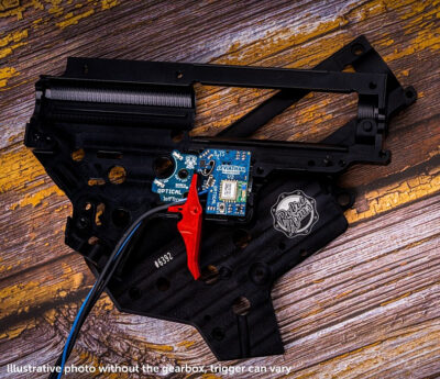 JeffTron LEVIATHAN V2 Optical (rear wired)  plus  CNC SPEED Trigger - Black - obrazek 8