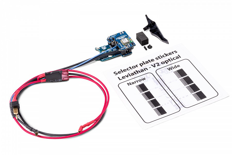 JeffTron LEVIATHAN V2 Optical (Front Wired) plus CNC FLAT Trigger - Red OD-A-JT-LEV-V2F-FR asgbox.pl JeffTron LEVIATHAN V2 Optical (Front Wired) plus CNC FLAT Trigger - Red - obrazek 6