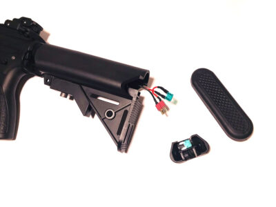EPeS AR15 KeyMod short AEG - MAJOR - Black - obrazek 6