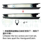 Wide Handguard (Black) for LCT L3 G3 - obrazek 9