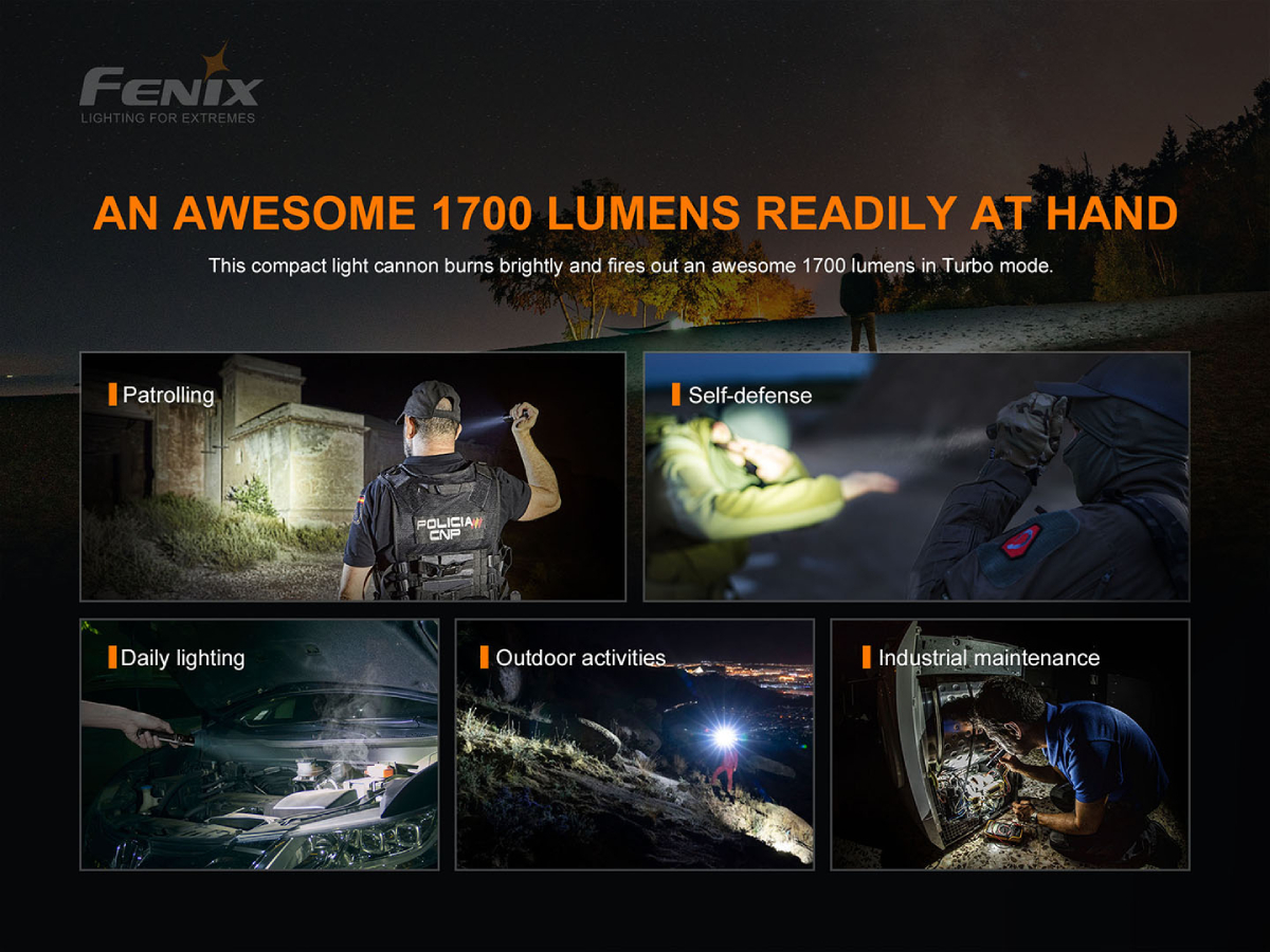 LED Flashlight Fenix PD35 V3.0 OD-A-PD35V30 asgbox.pl LED Flashlight Fenix PD35 V3.0 - obrazek 6