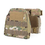 WST Children MOLLE Plate Carrier - Black - obrazek 6