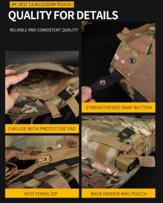 JPC vest 2.0 Accessory Bag I - TAN - obrazek 7