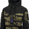HELIKON ROGUE Hoodie (FullZip)(R) - Black/MultiCam(R) Black OD-A-BL-RHF-PO-010CA-B02 asgbox.pl