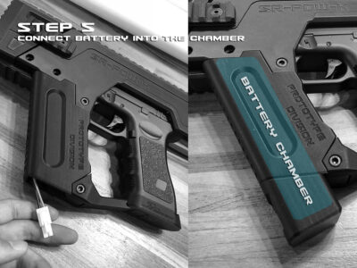 Battery extended connector for PDW-K kit - obrazek 8