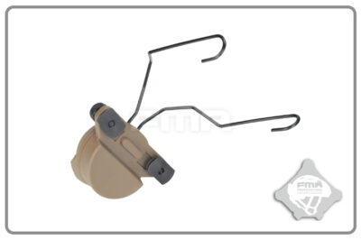 FMA EXFIL Helmet Mount for MSA Sordin Headset - Tan - obrazek 6