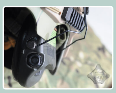 FMA EXFIL Helmet Mount for MSA Sordin Headset - Tan - obrazek 10