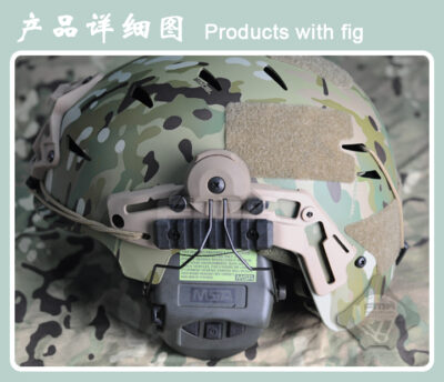 FMA EXFIL Helmet Mount for MSA Sordin Headset - FG - obrazek 8
