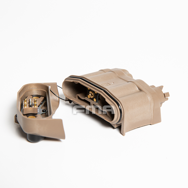 FMA PVS-31 Functional NVG Battery Case with IR Beacon - Tan OD-A-TB1401-DE asgbox.pl FMA PVS-31 Functional NVG Battery Case with IR Beacon - Tan - obrazek 8