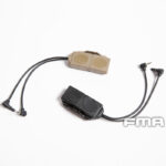 FMA Dual Switch PEQ, Laser Plug and 2.5 mm Connectors with Logo - Tan - obrazek 10