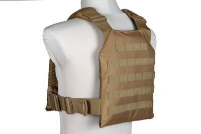 Recon Plate Carrier Tactical Vest - TAN - obrazek 6
