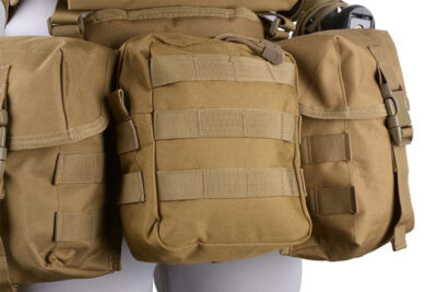 Cargo Molle Pouch - Black - obrazek 7