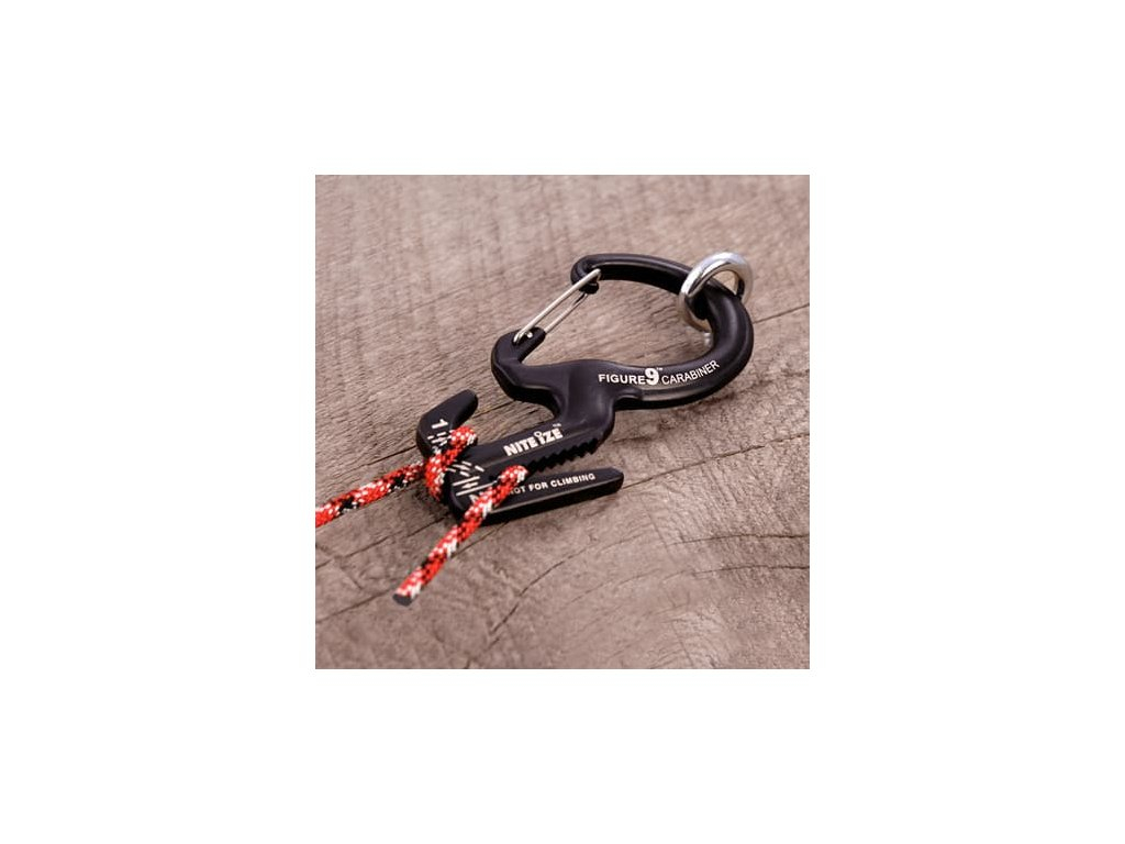 FIGURE 9(R) CARABINER ROPE TIGHTENER in metal color - small S OD-A-C9S-02-01 asgbox.pl FIGURE 9(R) CARABINER ROPE TIGHTENER in metal color - small S - obrazek 6