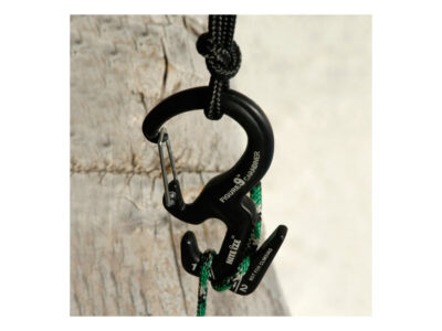 FIGURE 9(R) CARABINER ROPE TIGHTENER in metal color - small S - Combo set (2ks) - obrazek 8