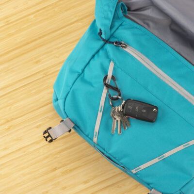 S-BINER(R) PLASTIC DUAL CARABINER, black - size 2 OD-A-SBP2-03-01BG asgbox.pl