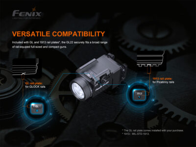 FENIX GL22 TACTICAL LIGHT WITH RED LASER SIGHT - obrazek 6
