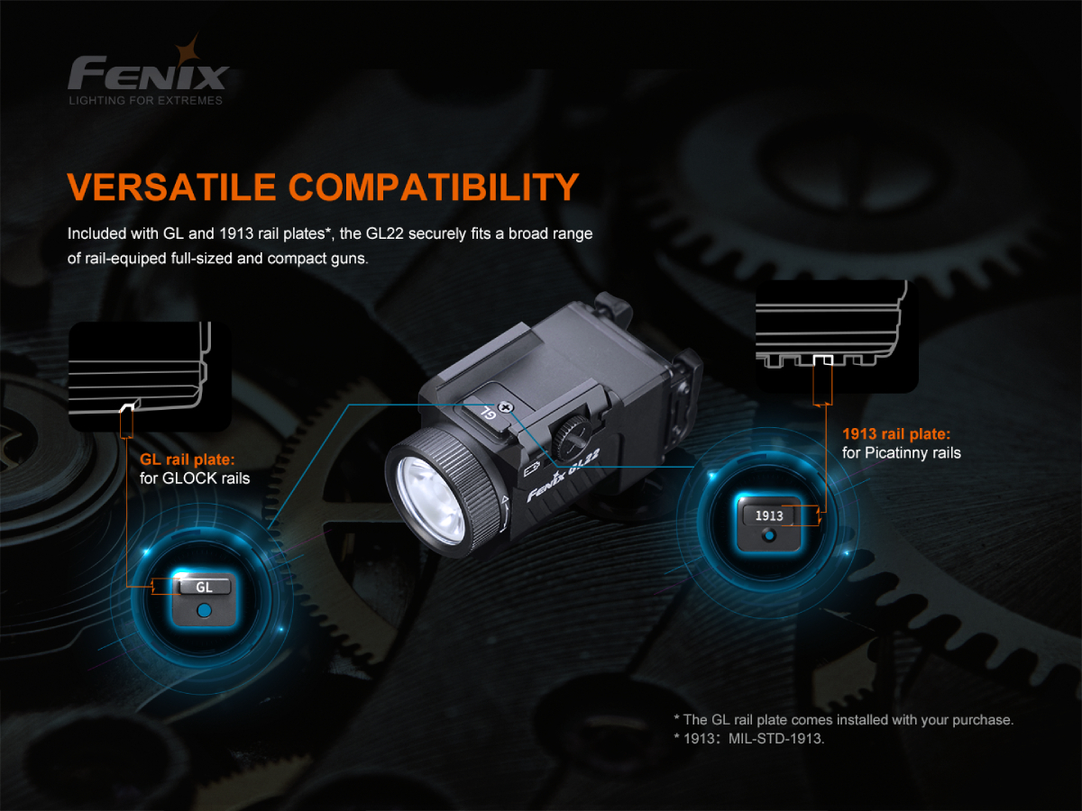 FENIX GL22 TACTICAL LIGHT WITH RED LASER SIGHT OD-A-GL22 asgbox.pl FENIX GL22 TACTICAL LIGHT WITH RED LASER SIGHT - obrazek 6