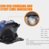 FENIX HL40R FOCUSABLE USB RECHARGEABLE HEADLAMP - GREY OD-A-HL40RGREY asgbox.pl