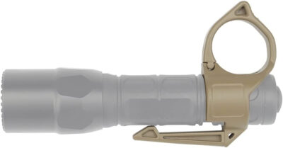 Tactical Flashlight ring 22mm - BLACK - obrazek 6