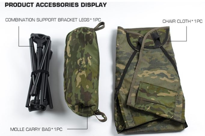 Tactical Portable Chair - MC Arid OD-A-WOSP73-MC asgbox.pl Tactical Portable Chair - MC Arid - obrazek 6