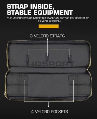 WST laser MOLLE gun bag 100cm - TAN - obrazek 6