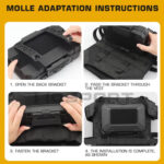 Waterproof Molle tactical gear case - MC - obrazek 7