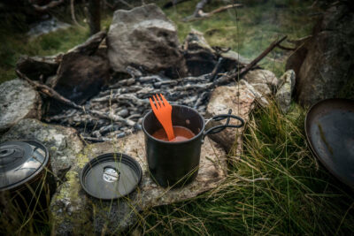 HELIKON Aluminum Cup / Mug CAMP 0.85 l - Grey - obrazek 6