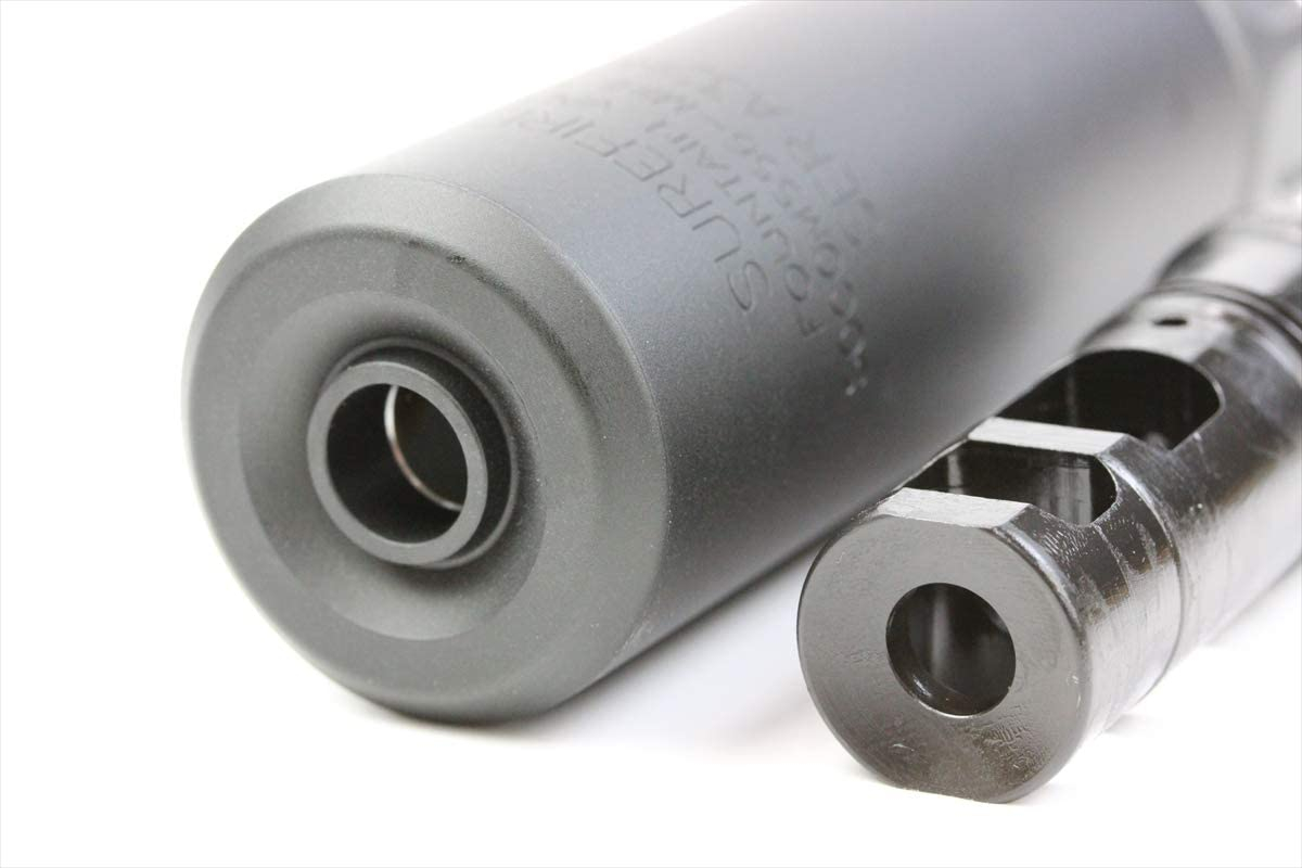 Angry Gun QD Mini SOCOM556 Silencer (Full Markings), 14- mm (CCW) - Tan OD-A-SOCOM556M-FDE asgbox.pl Angry Gun QD Mini SOCOM556 Silencer (Full Markings), 14- mm (CCW) - Tan - obrazek 6