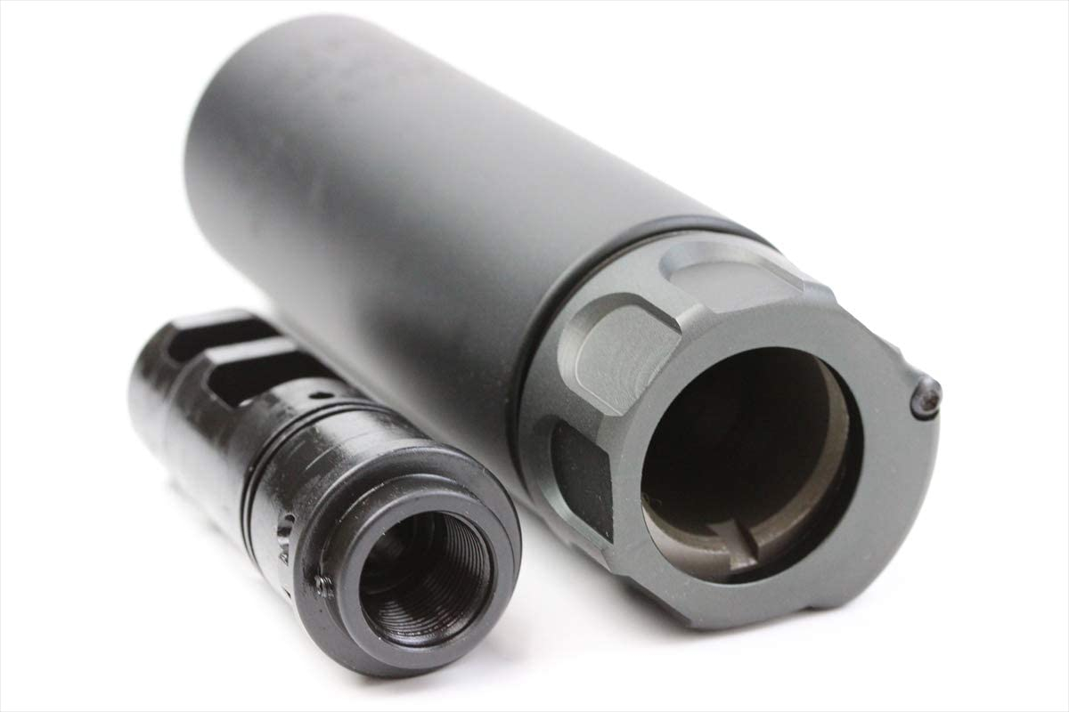 Angry Gun QD Mini SOCOM556 Silencer (Full Markings), 14- mm (CCW) - Tan OD-A-SOCOM556M-FDE asgbox.pl Angry Gun QD Mini SOCOM556 Silencer (Full Markings), 14- mm (CCW) - Tan - obrazek 7