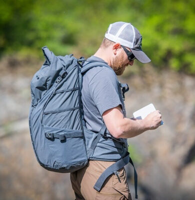 HELIKON SUMMIT Backpack(R) 40 l - Black - obrazek 9