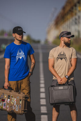 T-Shirt ANAREUS Spider logo - OD - obrazek 8