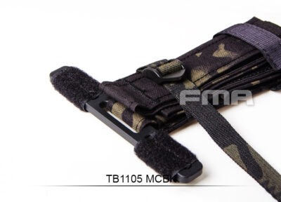 FMA QH Application Dummy Tourniquet with MOLLE System - MC Black - obrazek 6