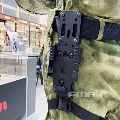 FMA Modular Aluminium Holster Platform - Black OD-A-TB1435-BK asgbox.pl FMA Modular Aluminium Holster Platform - Black OD-A-TB1435-BK asgbox.pl