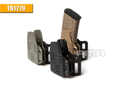 FMA Kydex AR15 (M4 / M16 Magazine Carrier / Pouch - Tan - obrazek 6