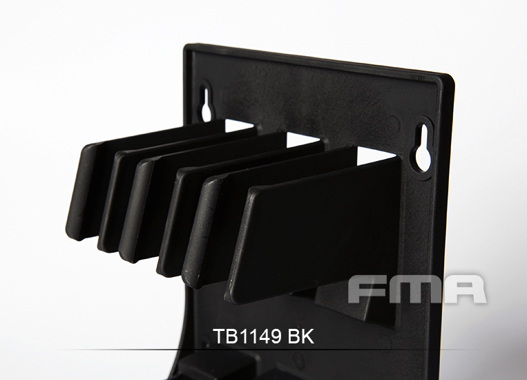 FMA Stand / Storage for 3 Magazines M4 / AR15 - Black OD-A-TB1149-BK asgbox.pl FMA Stand / Storage for 3 Magazines M4 / AR15 - Black - obrazek 7