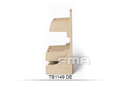 FMA Stand / Storage for 3 Magazines M4 / AR15 - Tan - obrazek 6