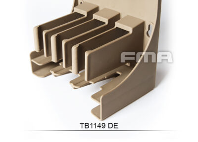 FMA Stand / Storage for 3 Magazines M4 / AR15 - Tan - obrazek 8
