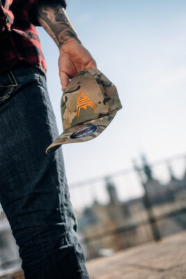 FLEXFIT Cap ANAREUS Spider logo orange - Multicam(R) - obrazek 8