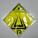 ANAREUS dead rag with velcro - yellow - obrazek 8