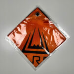 ANAREUS dead rag with velcro - orange - obrazek 7