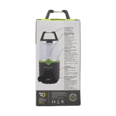 Nite Ize - Radiant(R) 314 Rechargeable Lantern OD-A-R314RL-17-R8 asgbox.pl
